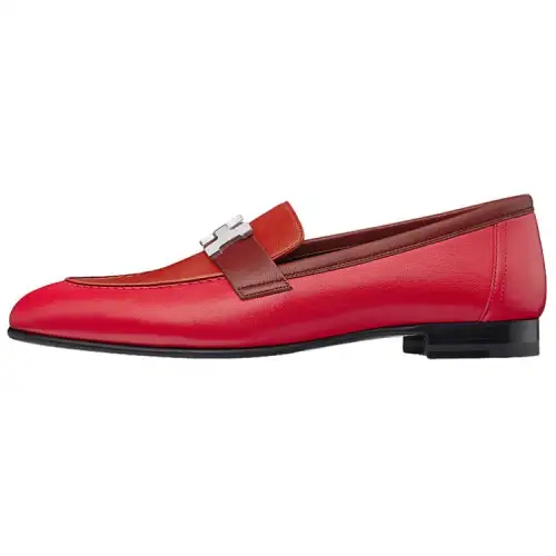 HERMES PARIS Leather Casual Shoes Women's
