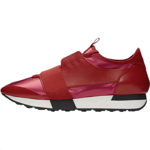 Balenciaga Race Runner Low top Casual Shoes Women's Red