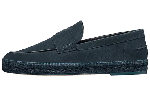 HERMES Trip Espadrilles Women's Dark Blue