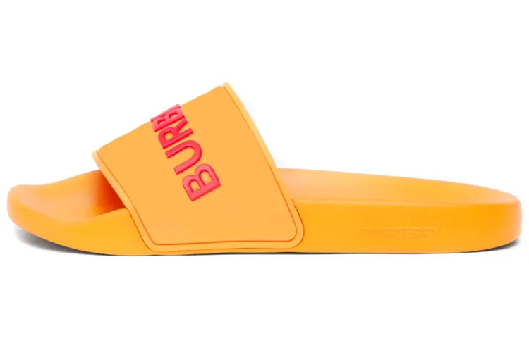 Burberry Slide Slippers Women's Orange