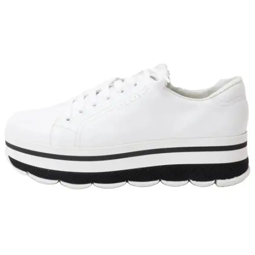 PRADA Linea Rossa Low top Casual Shoes Unisex White