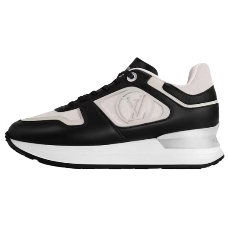 LOUIS VUITTON Run Away Low top Casual Shoes Women's Black White
