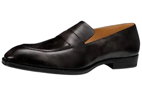 LOUIS VUITTON Vendome Men's Casual Shoes Men's Charcoal Gray