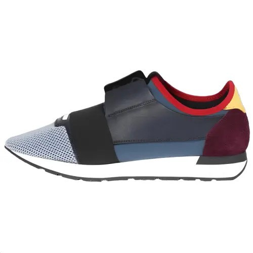 Balenciaga Race Low top Casual Shoes Men's Black
