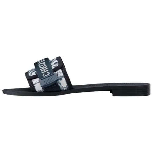 DIOR Dioriviera Slide Slippers Women's Dark Blue