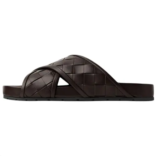 Bottega Veneta Slide Slippers Men's Umber