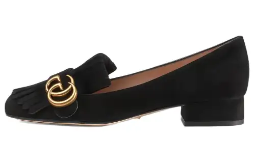GUCCI Mary Jane Shoes Women's Black