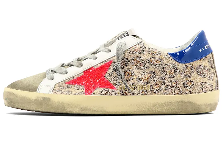 Golden Goose Super Star Skateboard Shoes Women's Low Top Beige