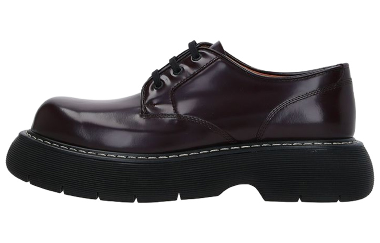 Мужские кроссовки Bottega Veneta Swell (бордовые)