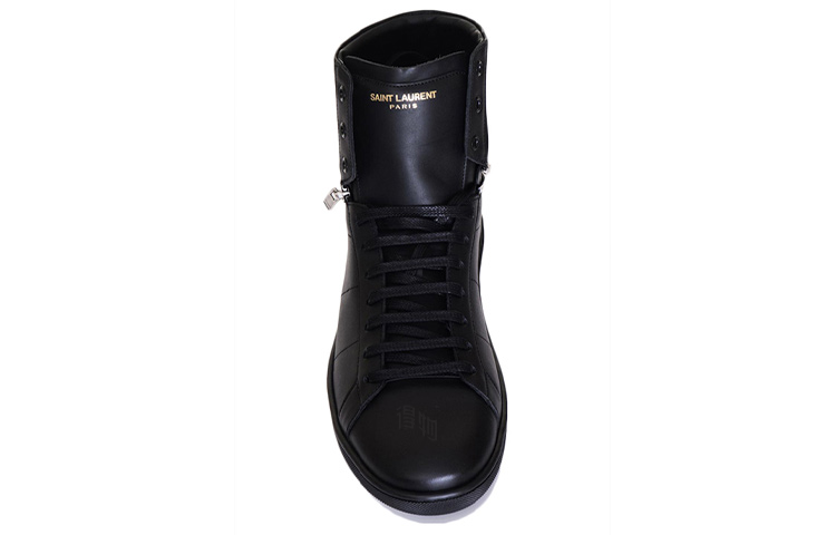 Мужские кеды SAINT LAURENT (черный) — фото 4