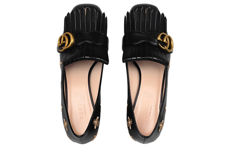 Женские туфли Gucci (черные) — фото 4