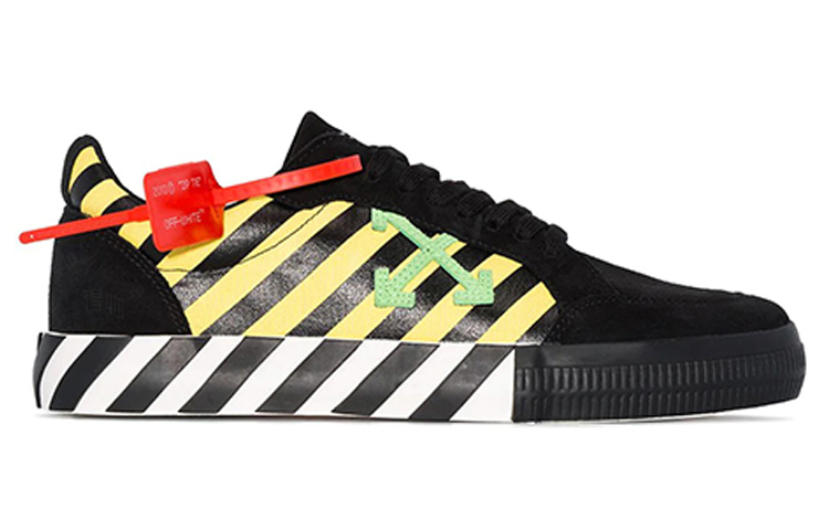 Мужские кеды OFF-WHITE (черный) — фото 2