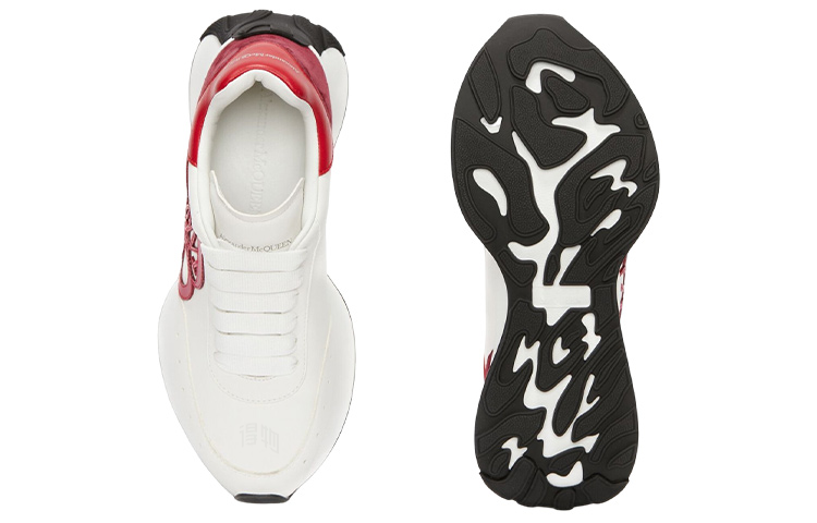 Мужские кроссовки Alexander McQueen Alexander McQueen Sprint Runner (красно-белый) — фото 5