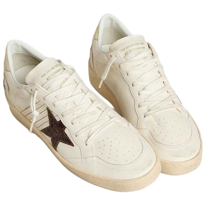 Женские кеды Golden Goose Ball Star (белая) — фото 4