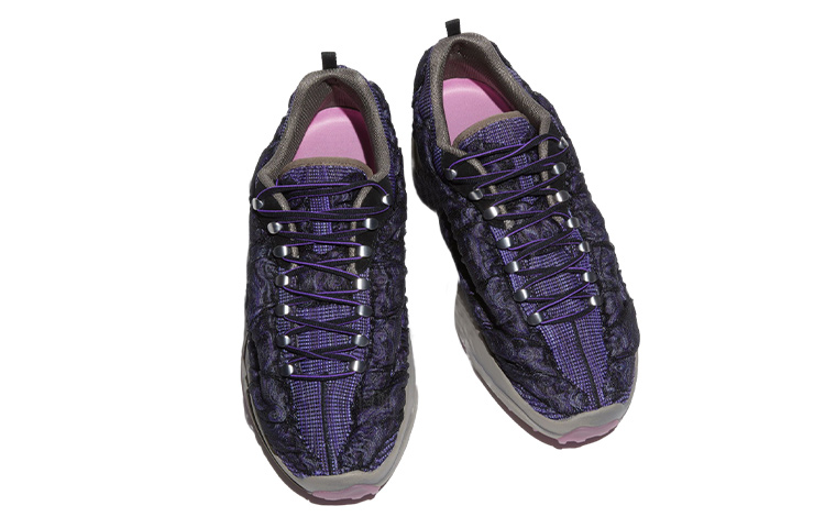 Женские кроссовки Acne Studios Bubba (фиолетовые) — фото 3