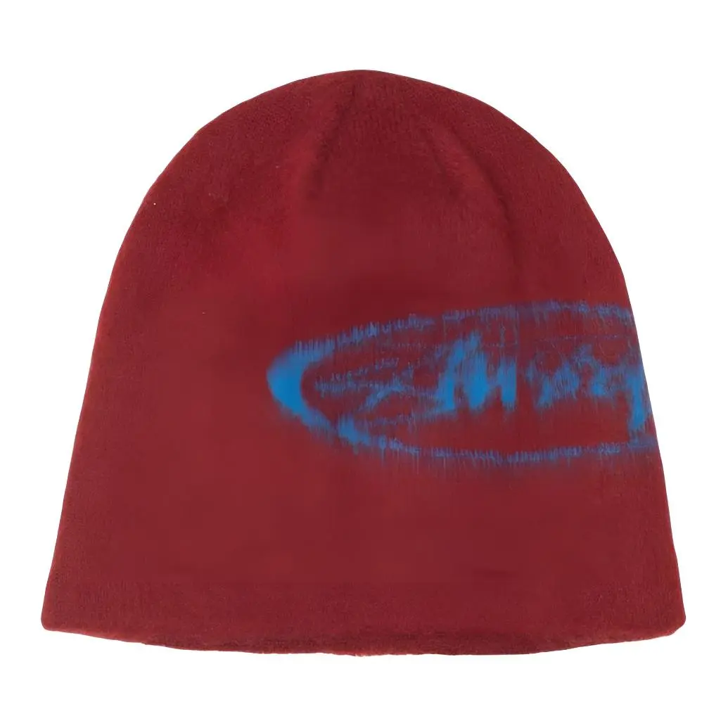 Stussy Acrylic Beanies Unisex Wine