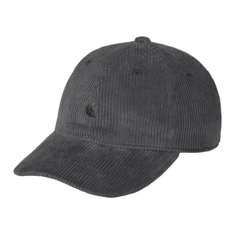 Carhartt WIP Corduroy Baseball Caps Unisex Graphite