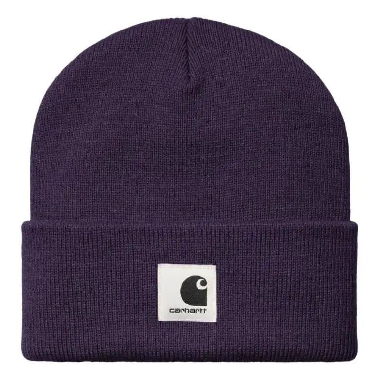 Carhartt WIP Acrylic Beanies Unisex Dark Purple