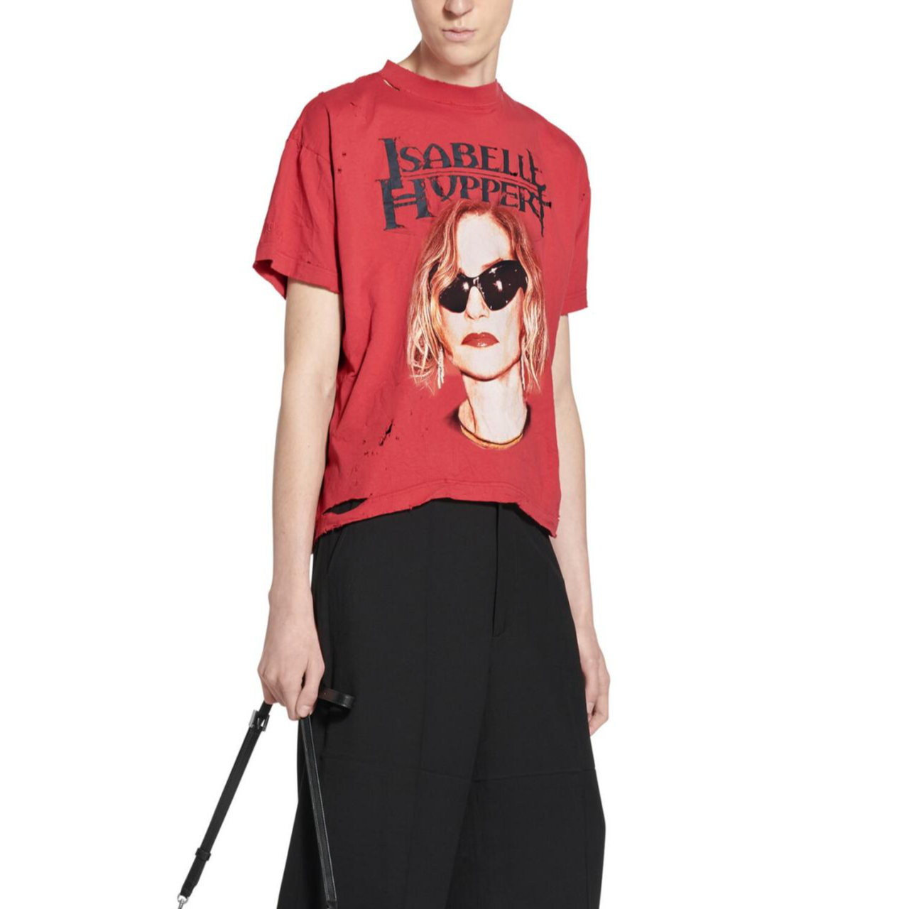 Футболка Balenciaga Fanclub FW25 (черная) — фото 6