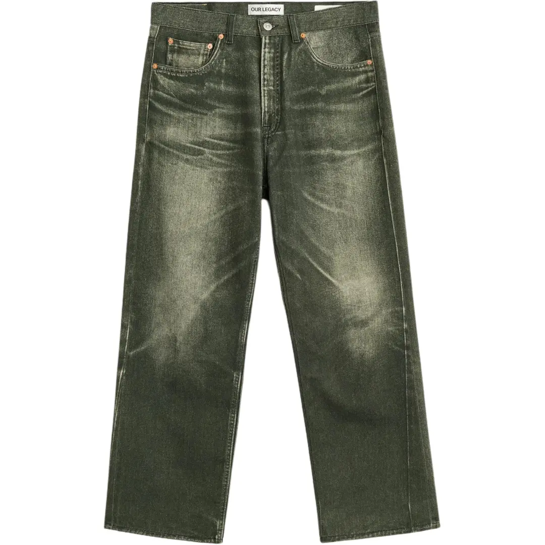 Our Legacy Faded Straight-Leg Jeans