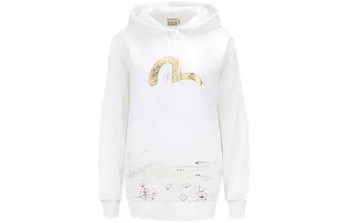 EVISU Sweatshirts Women's Hooded Moderate Heavyweight