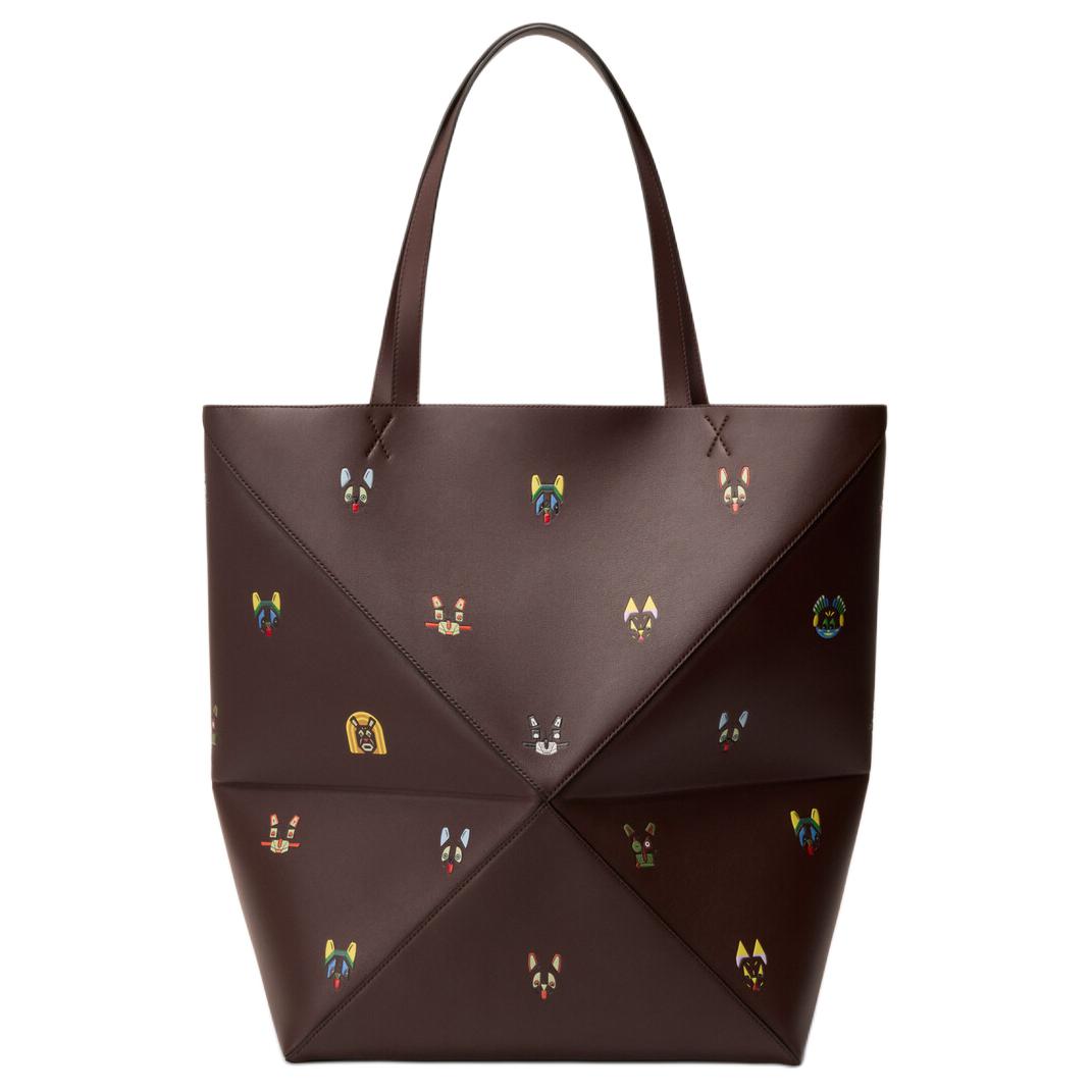 Унисекс сумка LOEWE (коричневая) — фото 4