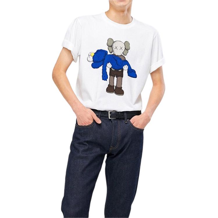 Футболка UNIQLO x KAWS (белая) — фото 3