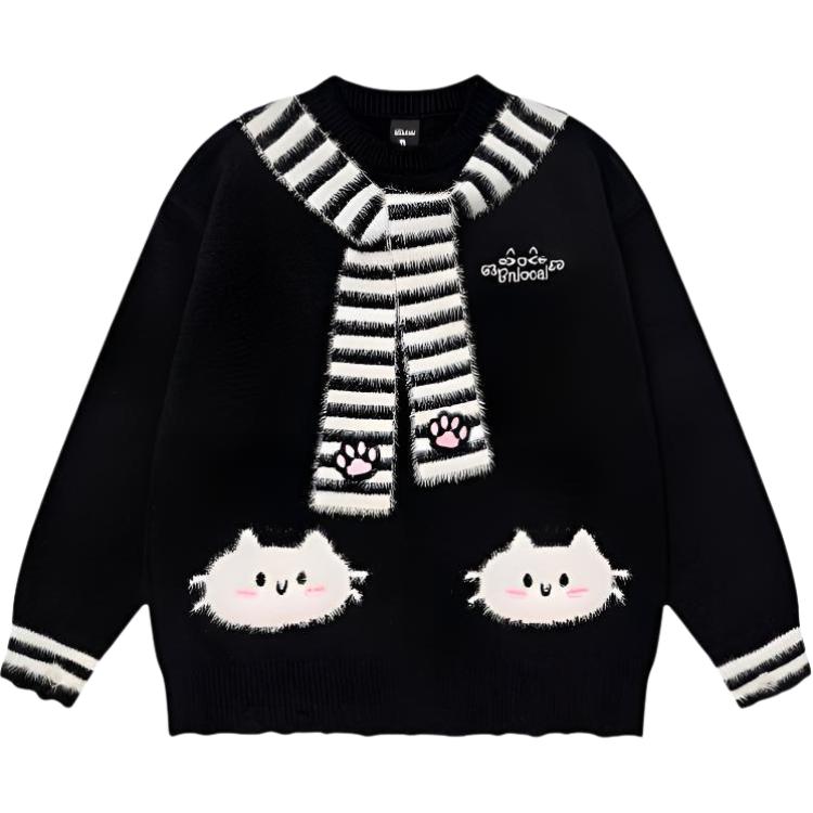 Cotton Gene Knitwear Women's Crew Neck Moderate Other — изображение 3