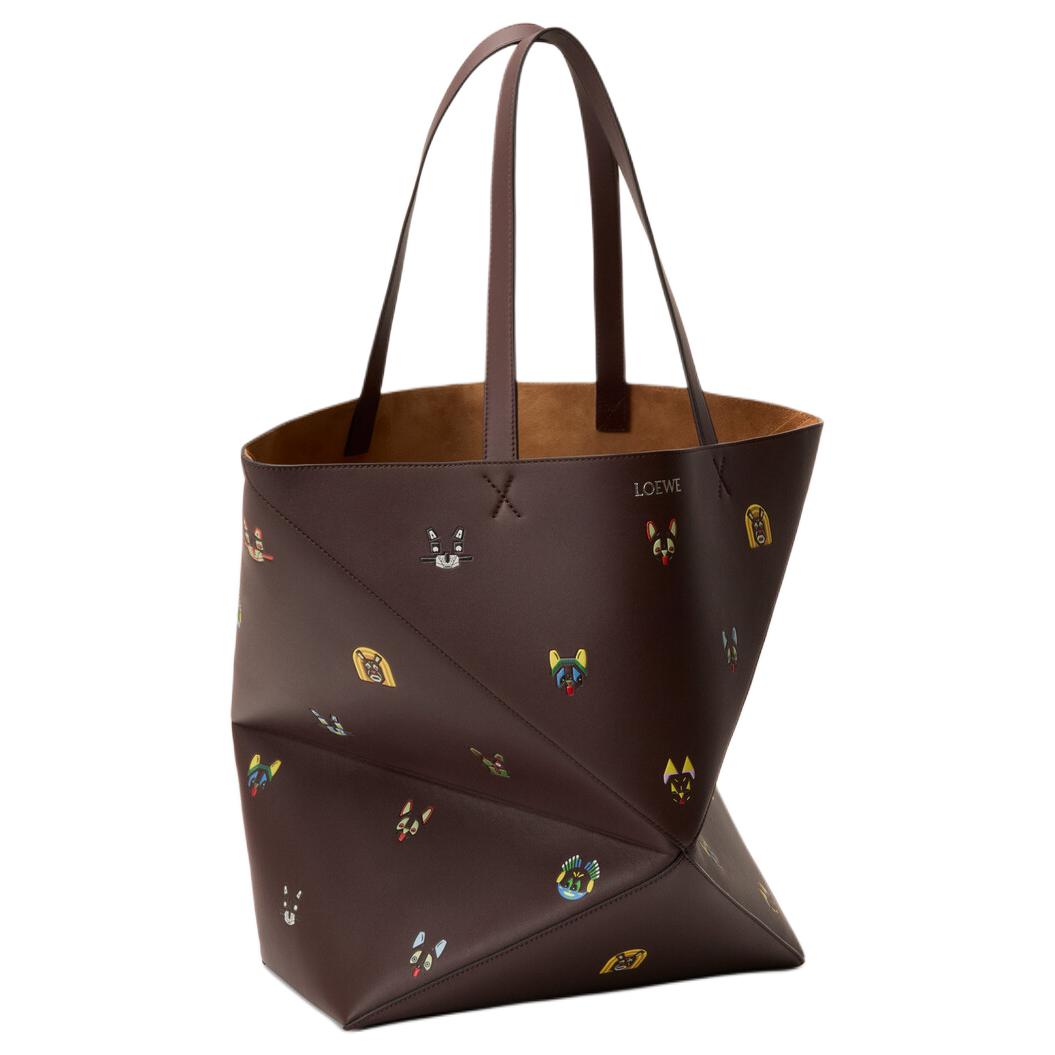 Унисекс сумка LOEWE (коричневая) — фото 3