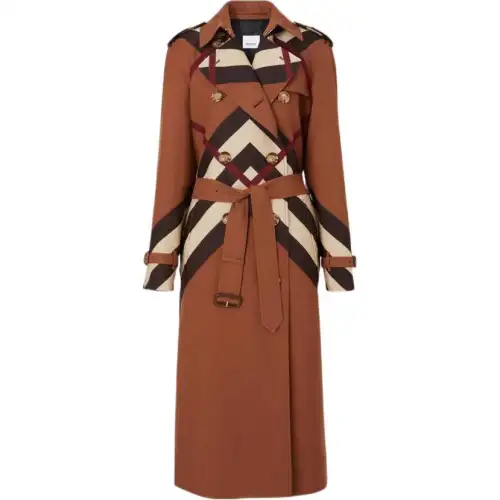 Burberry FW22 Trench Coat Women's Dark Birch Brown