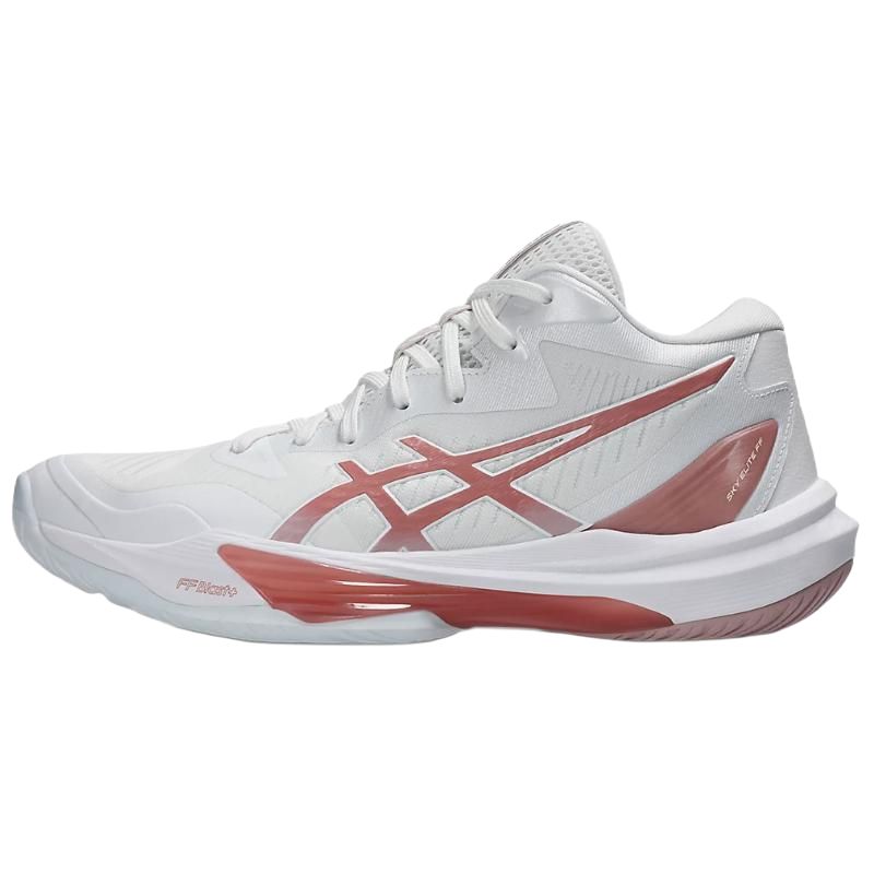 ASICS Sky Elite FF 3 comfortable, soft and supportive volleyball shoes for women, white