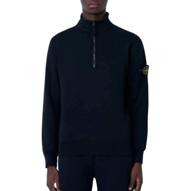 Мужской свитшот STONE ISLAND свитшот (черный)
