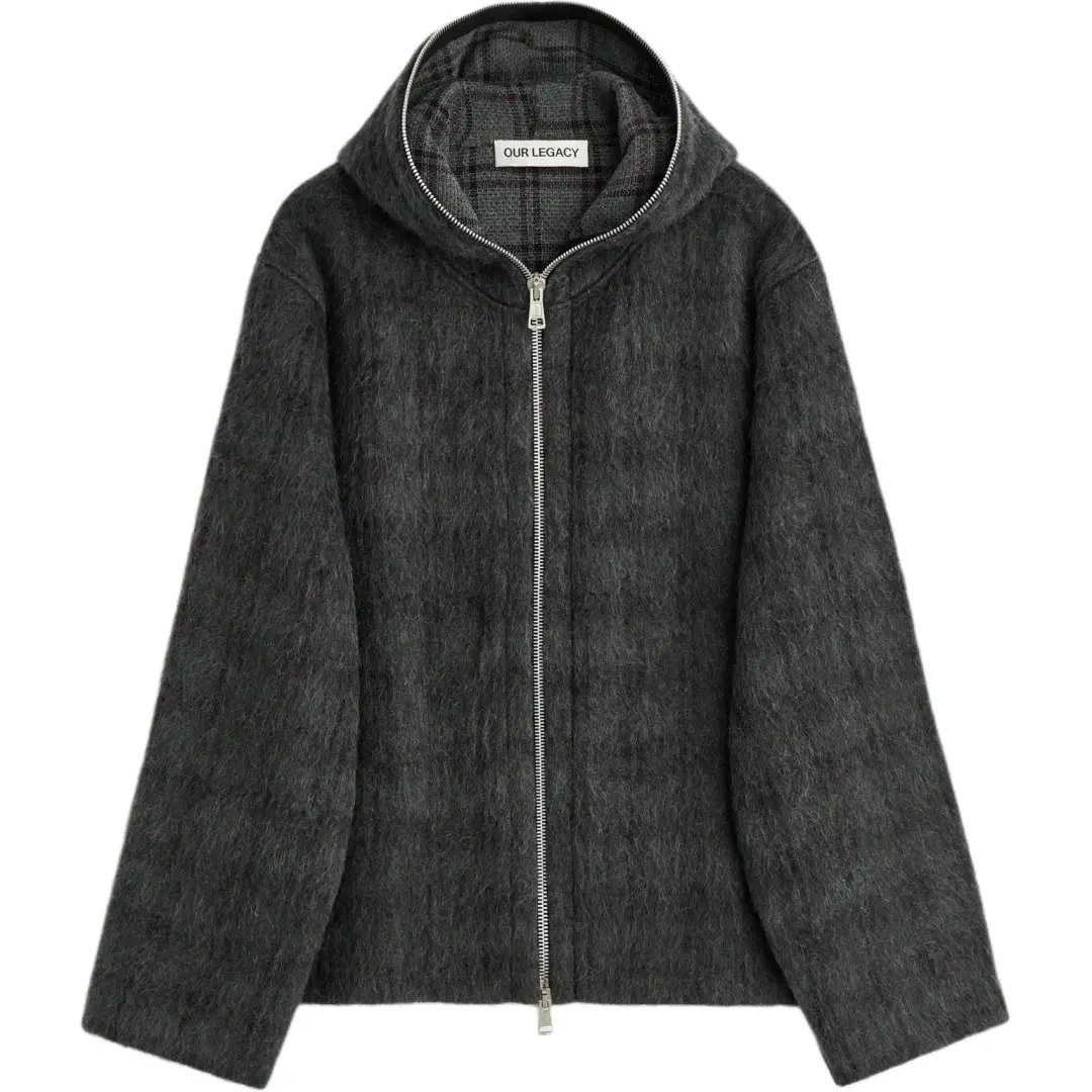 OUR LEGACY SS26 Velvet feel Coat Men's