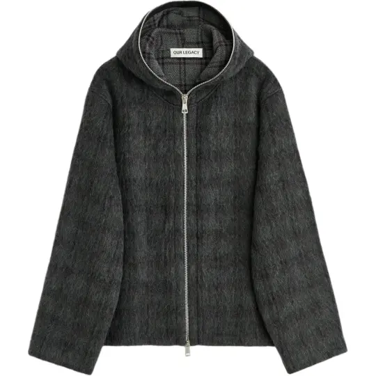 OUR LEGACY SS26 Velvet feel Coat Men's