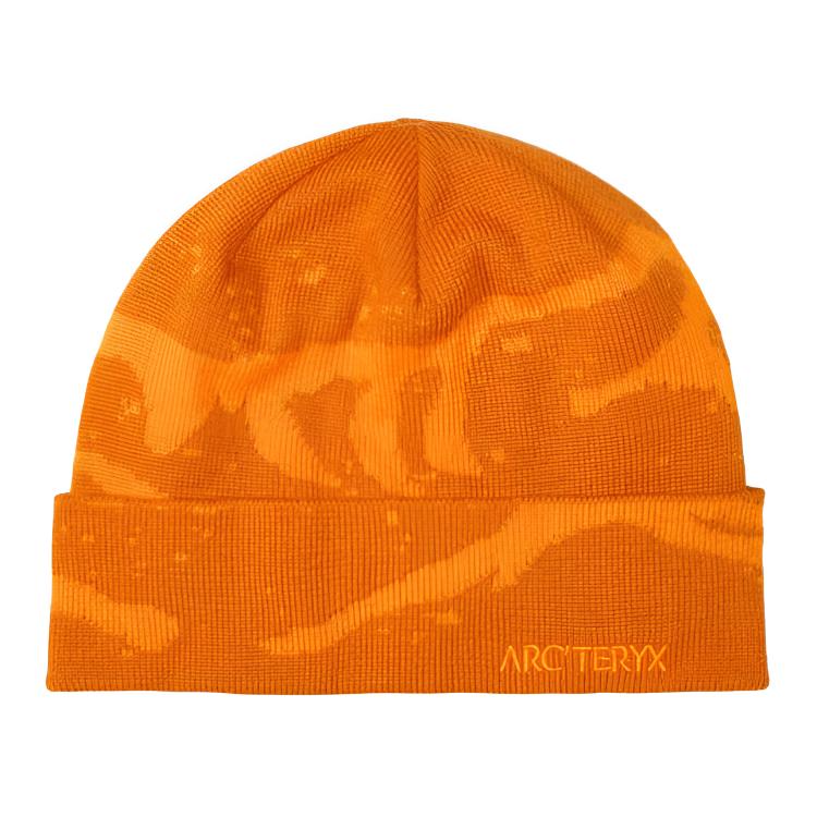 Шапка Arcteryx С логотипом (оранжево-коричневая)