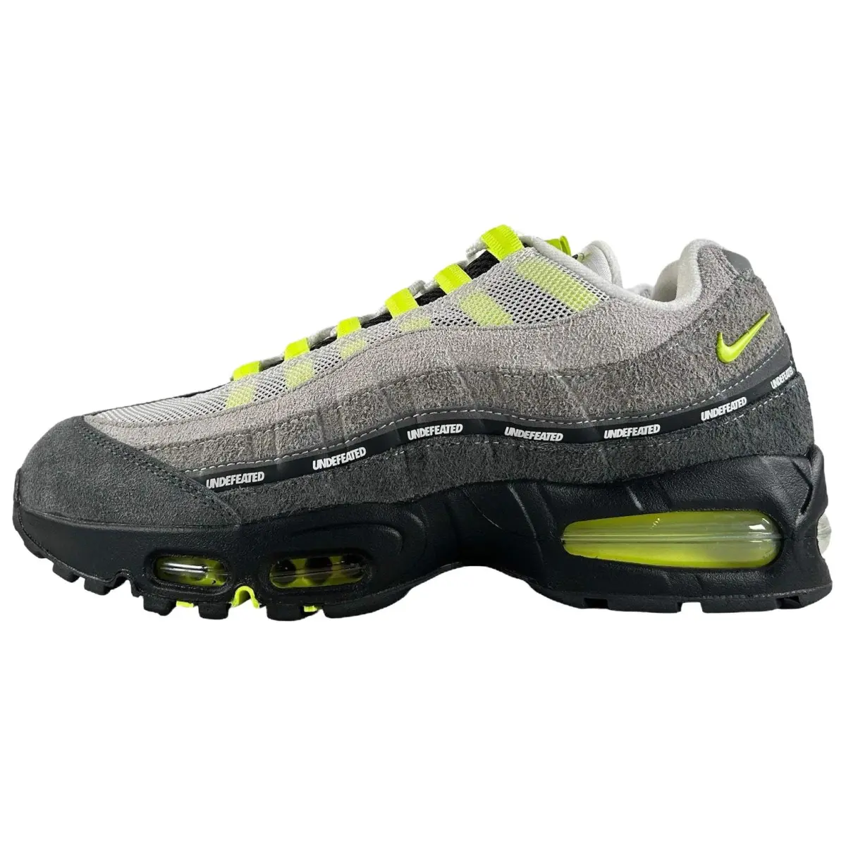 UNDEFEATED x Nike Air Max 95 Abrasion Resistant Abrasion Resistant Low top Casual Running Shoes Unisex Gray Green