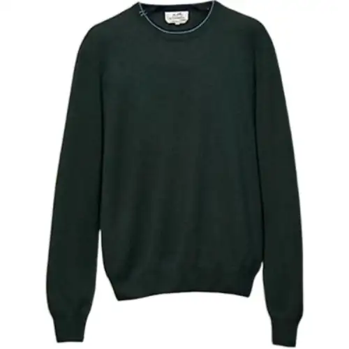 HERMES FW22 Sweater Men's Dark Green