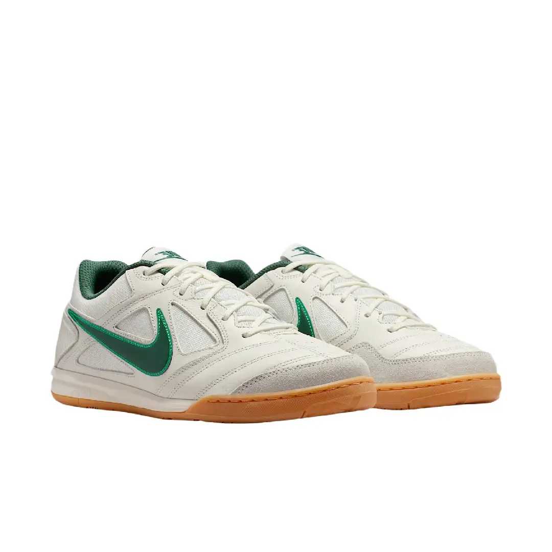 Мужские кроссовки Nike Gato (бело-зеленые) — фото 4