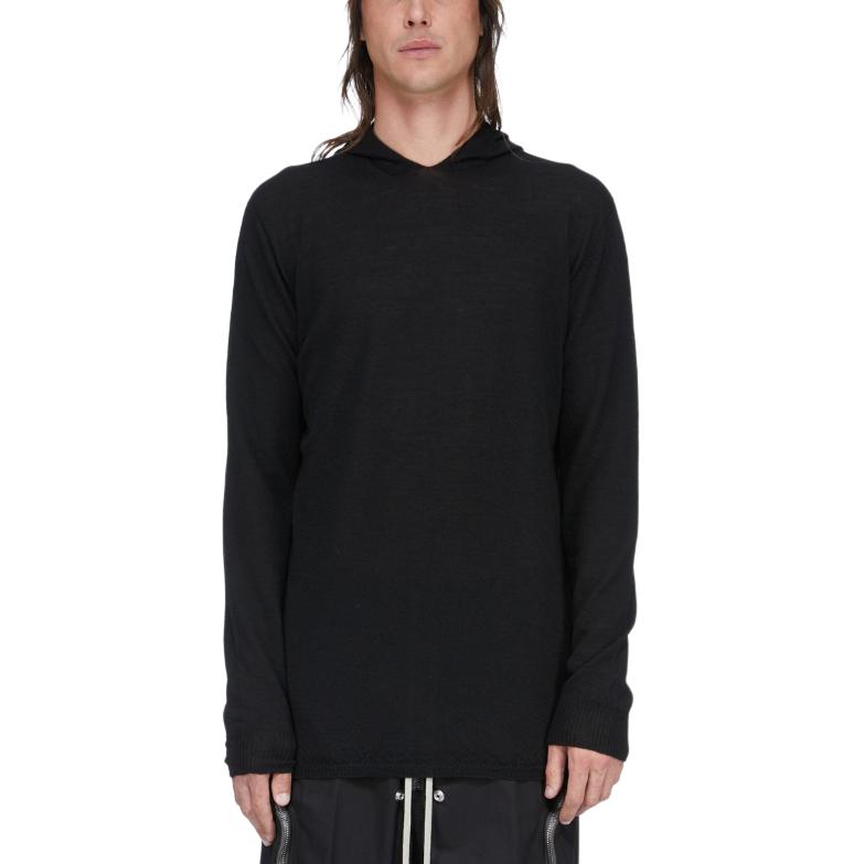 Мужской свитер RICK OWENS RU01F2623M-09 (черный)