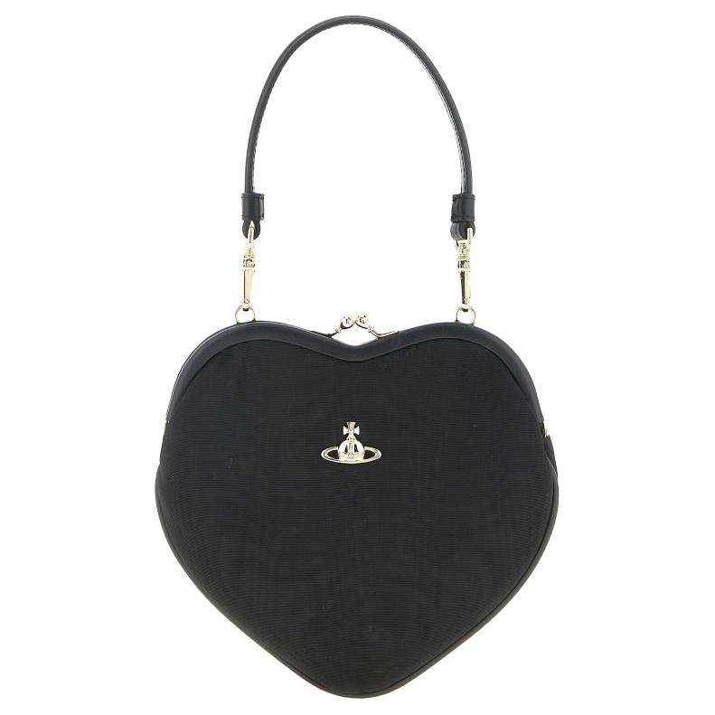 Женская сумка Vivienne Westwood Belle Heart Frame Box (черный)