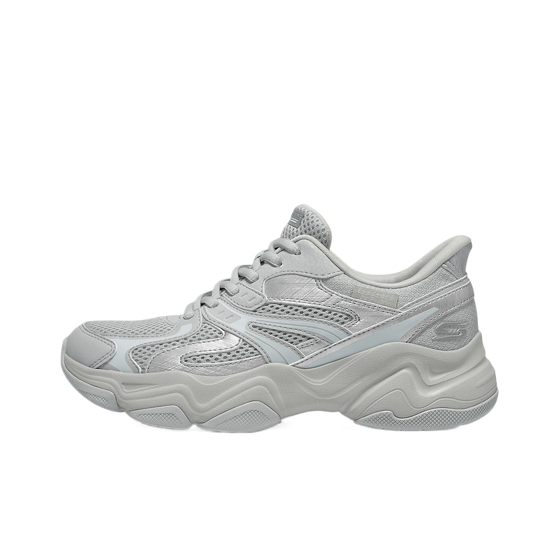 Женские кроссовки Skechers Skechers DLITES WOMEN (светло-серый)
