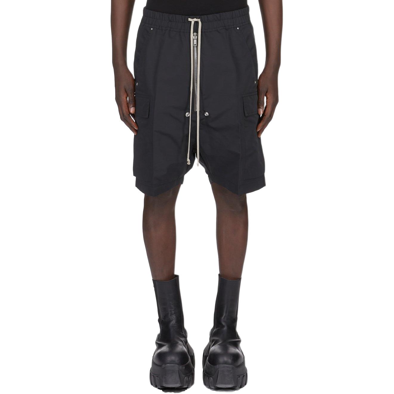Мужские шорты RICK OWENS/RO SS26 (черные)