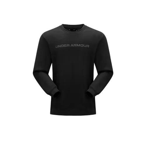 Under Armour Sweatshirt Unisex Black Gray