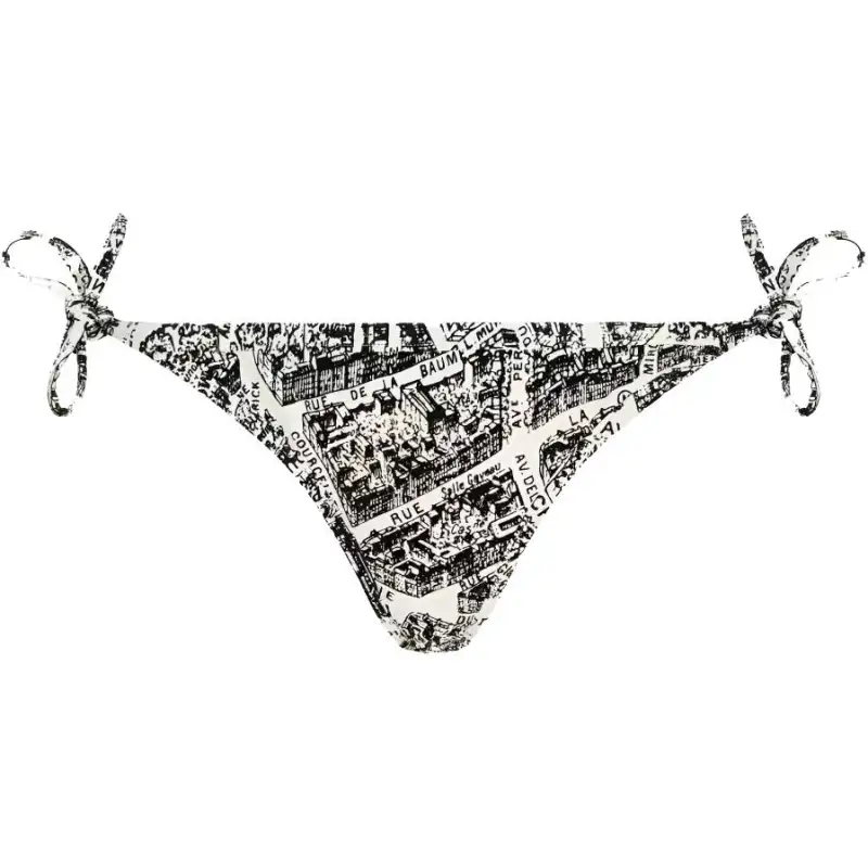 DIOR Bikini Bottom Swimming Shorts Women's Multicolor