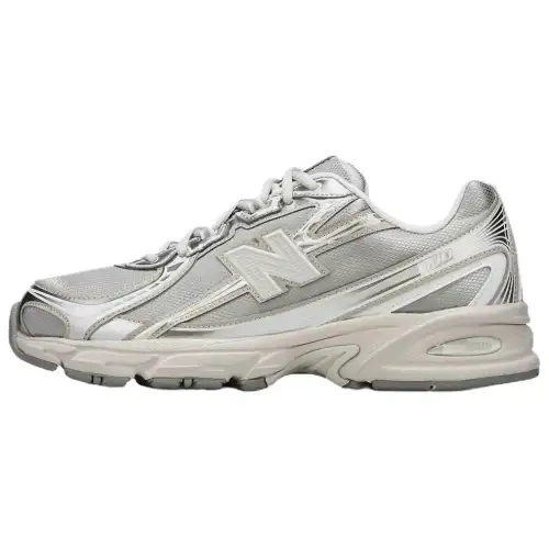 New Balance NB 740 comfortable and durable running shoes for men and women, silver