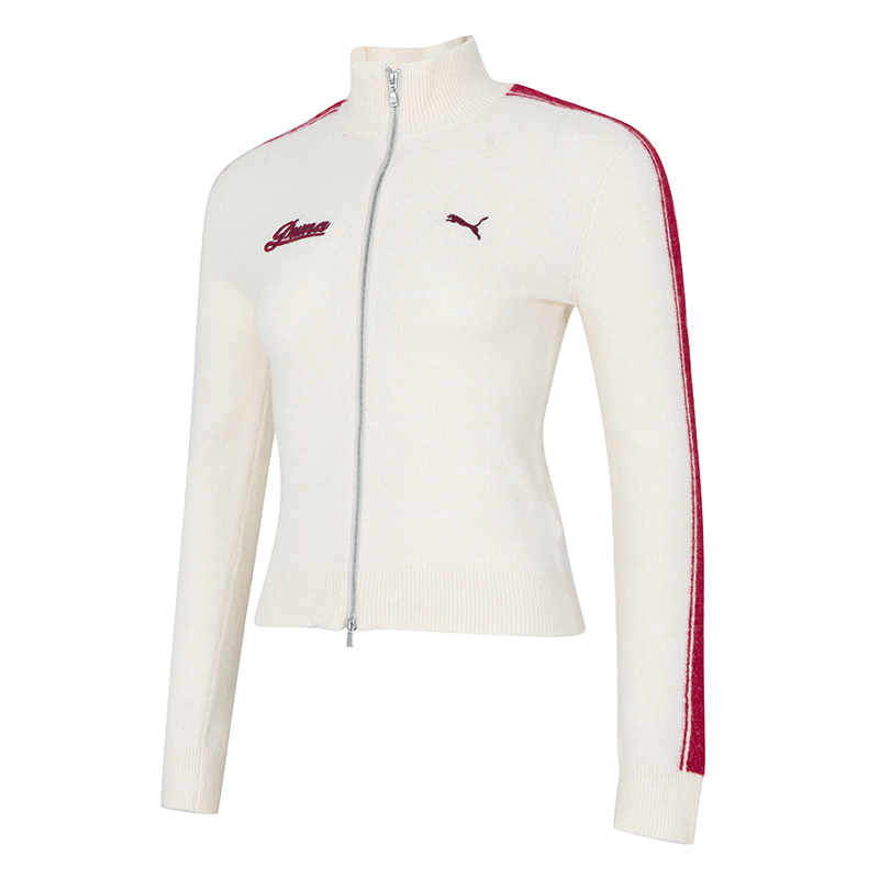 Женский кофта PUMA RETRO TAPE SLIM SWEATER (черная)