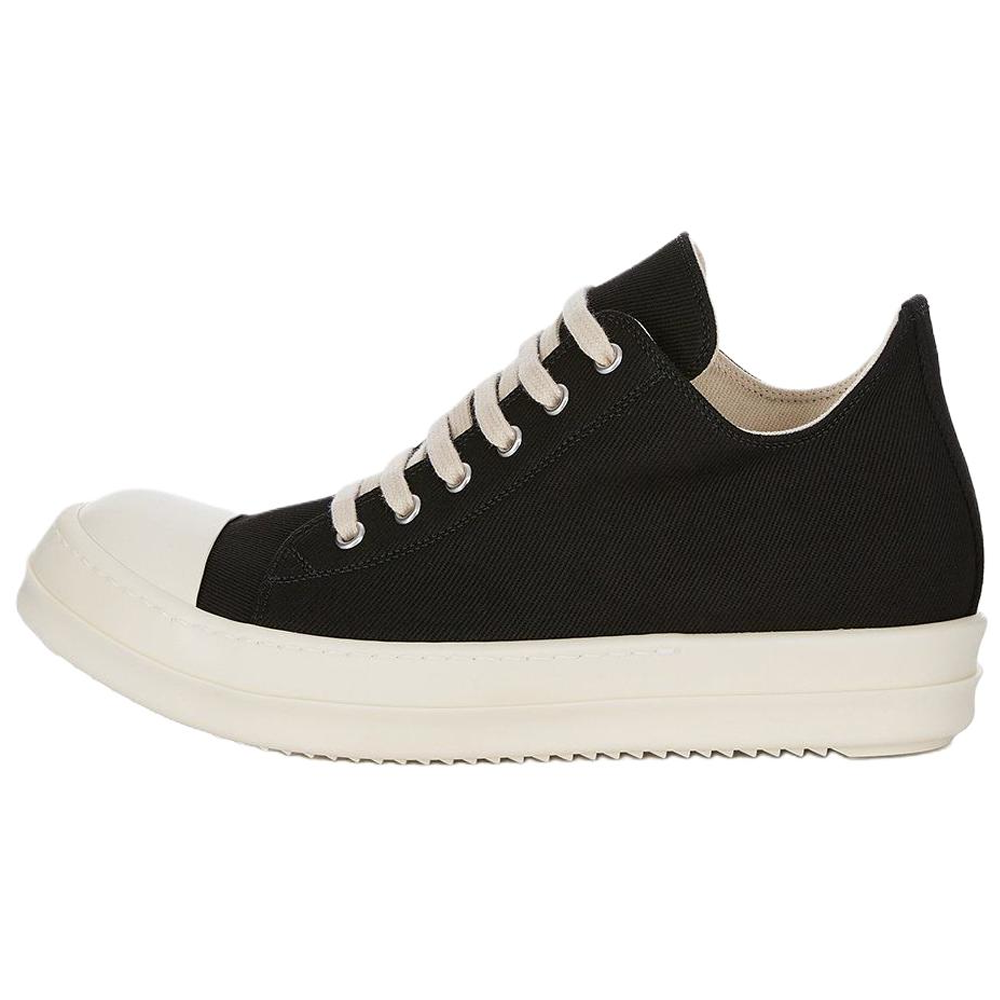 Мужские кеды Rick Owens DRKSHDW SS22 FOGACHINE (черные)