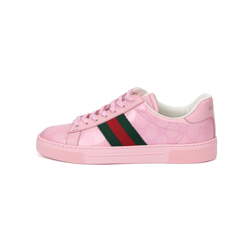 Женские кеды Gucci ACE (розовые)