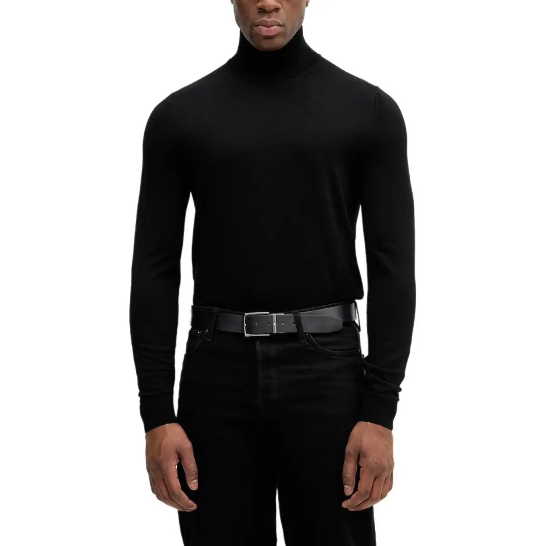Hugo Boss roll-neck long-sleeve sweater