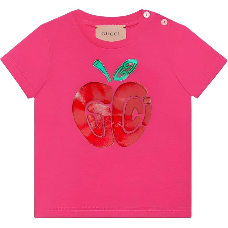 Футболка Gucci GUCCI (бордовая)